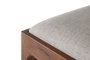 Sillas de Madera de Acacia y Tela Beige - Lote de 2